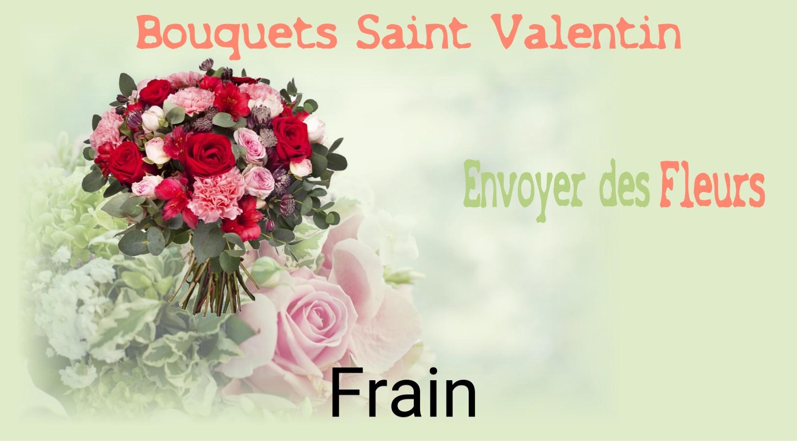 Roses de Saint-Valentin livrées à Frain